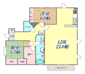 インターコートの物件間取画像